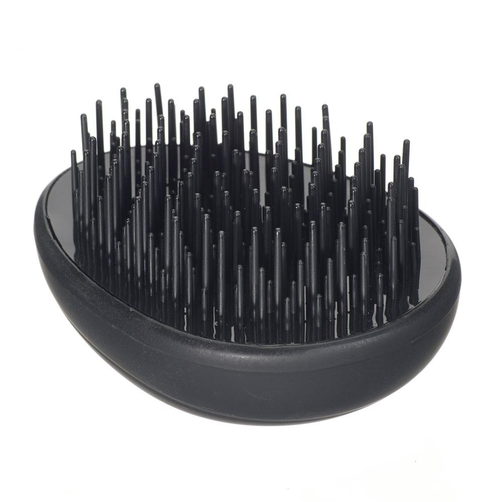 KENT Pebble Detangling Brush in Matt Black