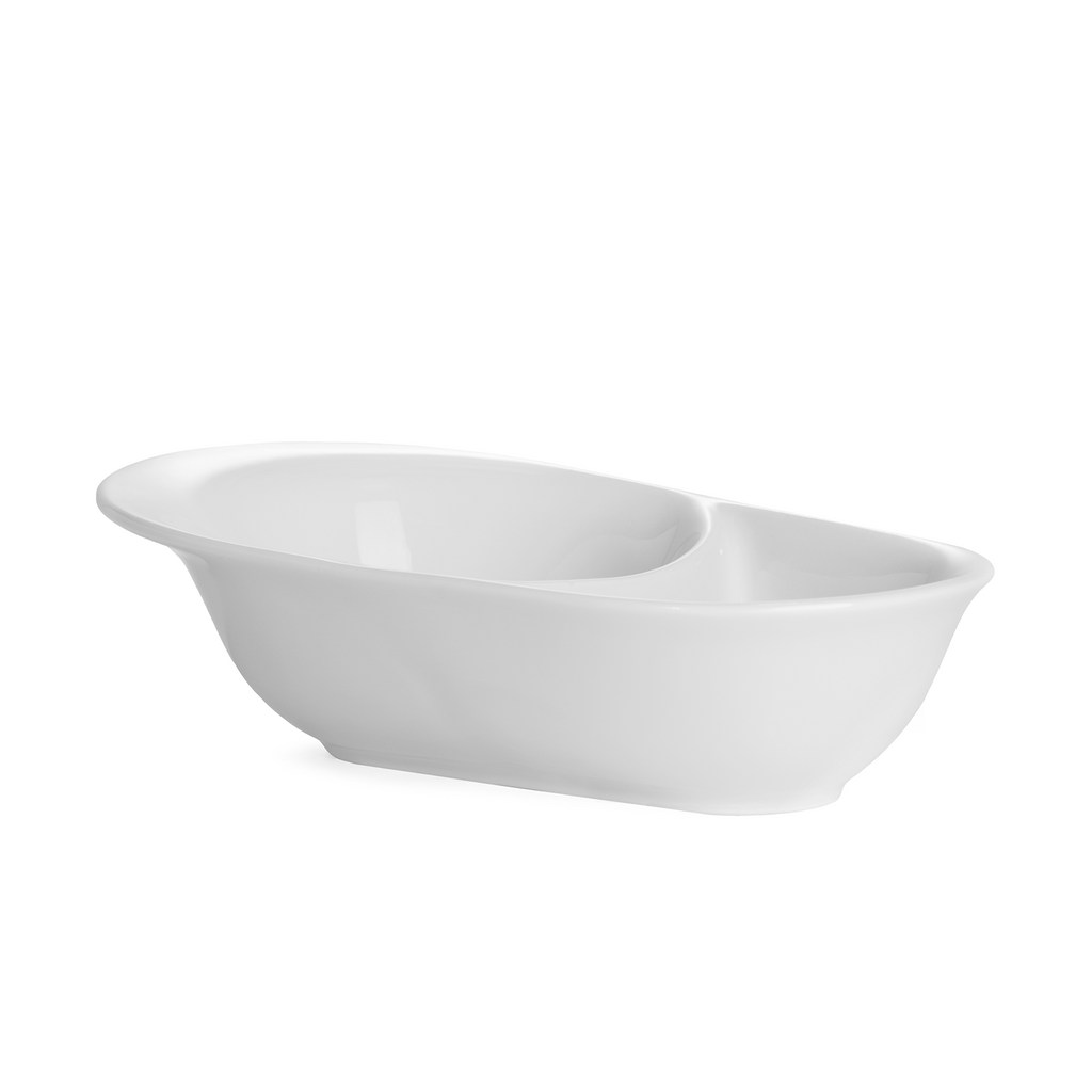 MUHLE Lathering/Shaving Dish - White Porcelain